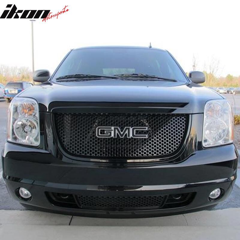 2007-2013 GMC Yukon/Yukon XL Base/Denali Front Grille Black