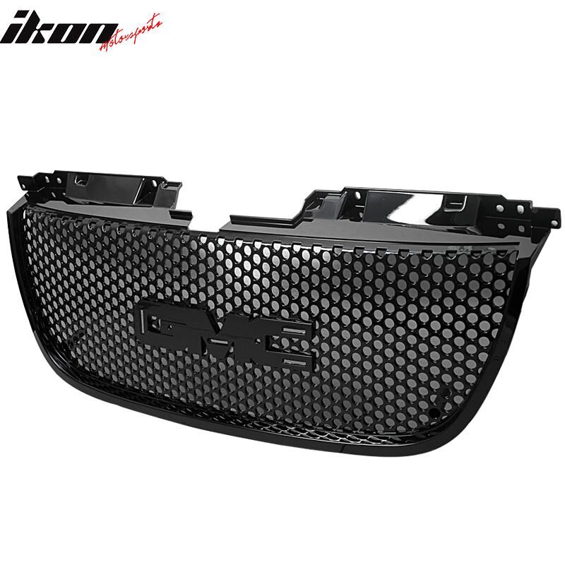 2007-2013 GMC Yukon/Yukon XL Base/Denali Front Grille Black