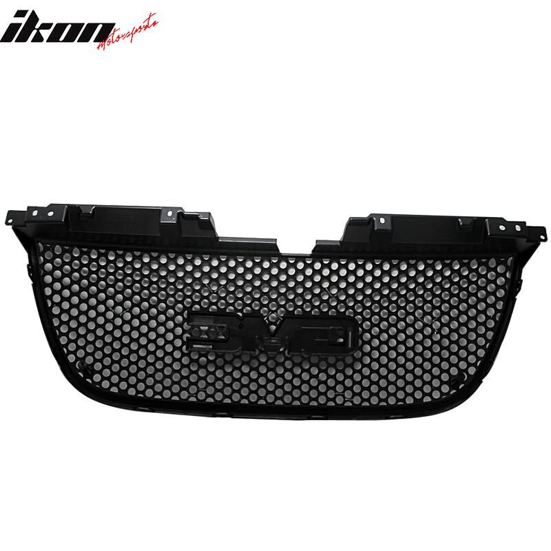 2007-2013 GMC Yukon/Yukon XL Base/Denali Front Grille Black