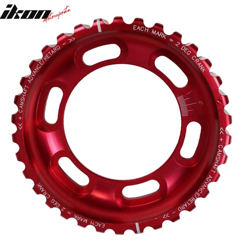 1995-1999 Mitsubishi Eclipse GS/RS Non-Turbo Aluminum Hayame Cam Gear Red