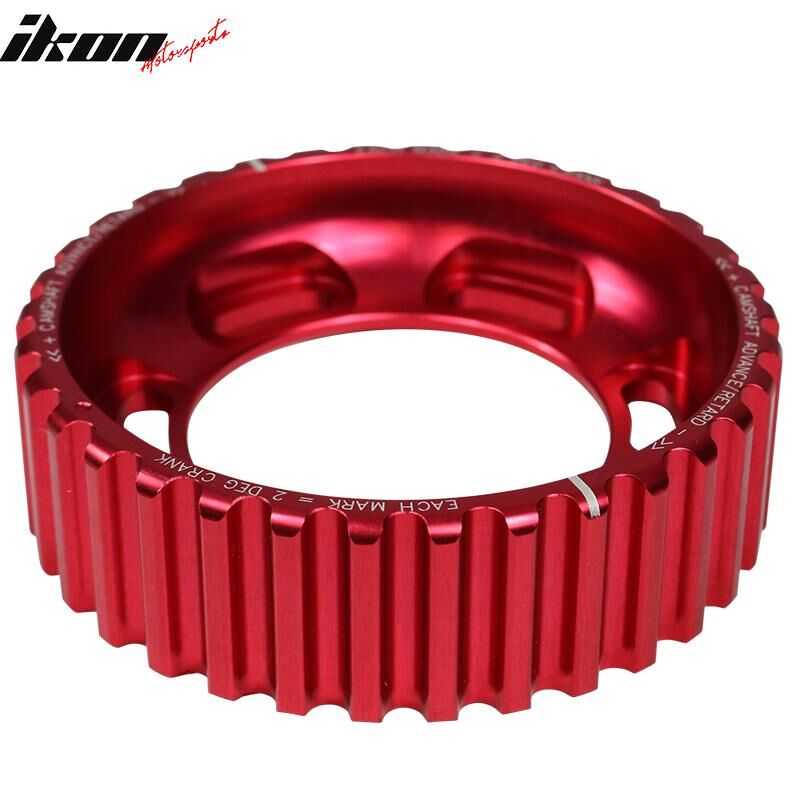 1995-1999 Mitsubishi Eclipse GS/RS Non-Turbo Aluminum Hayame Cam Gear Red