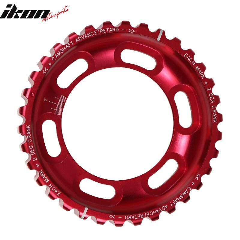 1995-1999 Mitsubishi Eclipse GS/RS Non-Turbo Aluminum Hayame Cam Gear Red