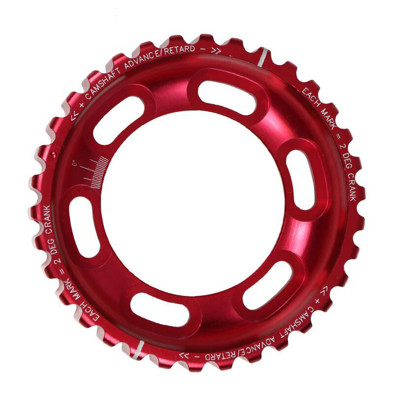 1995-1999 Mitsubishi Eclipse GS/RS Non-Turbo Aluminum Hayame Cam Gear Red - HAY-11.13.02.3