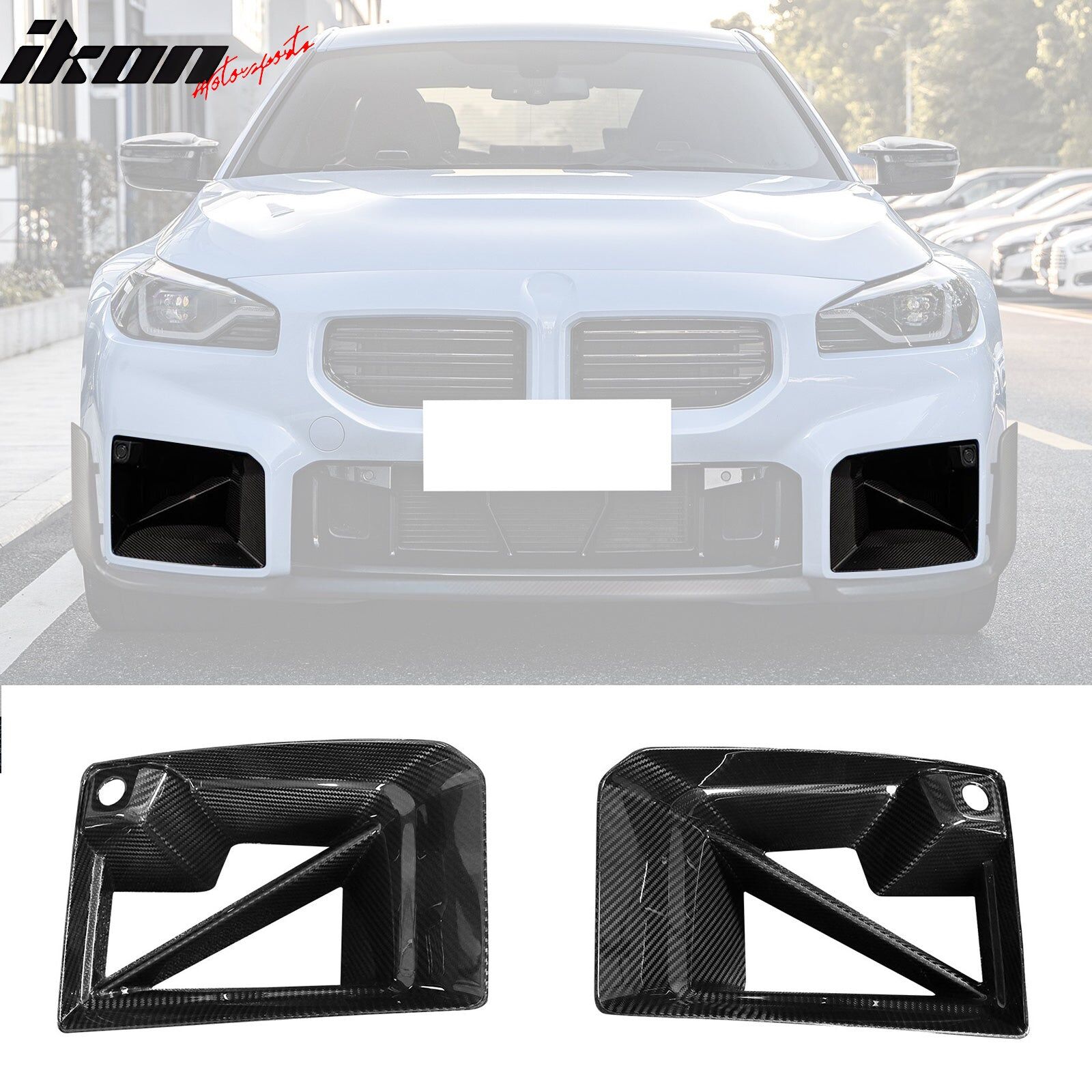 2023-2024 BMW 2-Series M2 G87 M-Performance Style Fog Light Cover