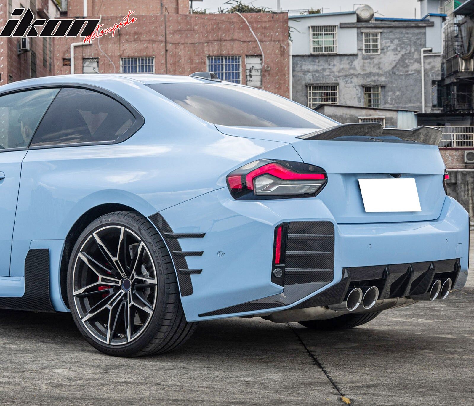 2023-2024 BMW 2-Series M2 G87 M-Performance Style Rear Side Fender Spats