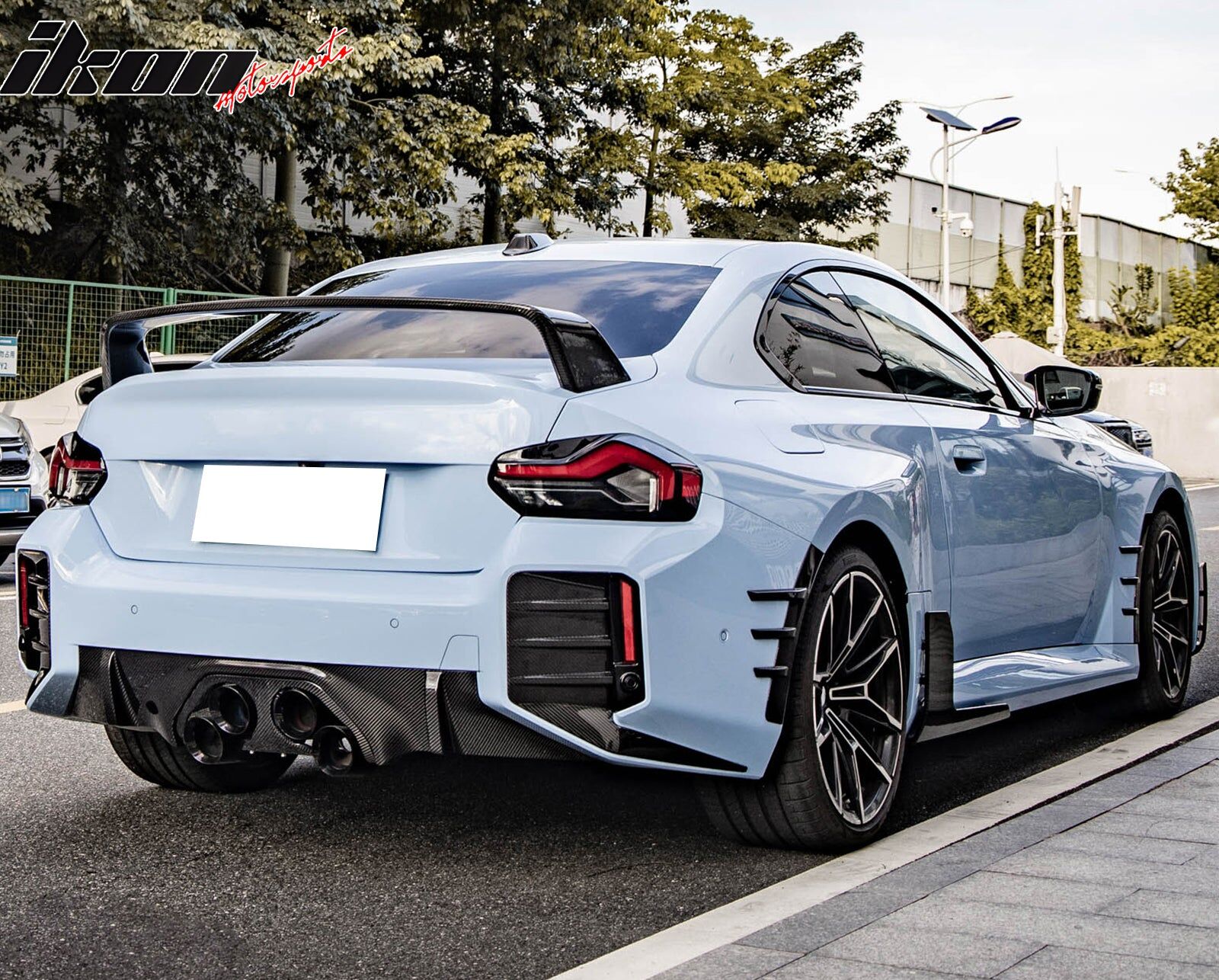 2023-2024 BMW 2-Series M2 G87 M-Performance Style Rear Side Fender Spats
