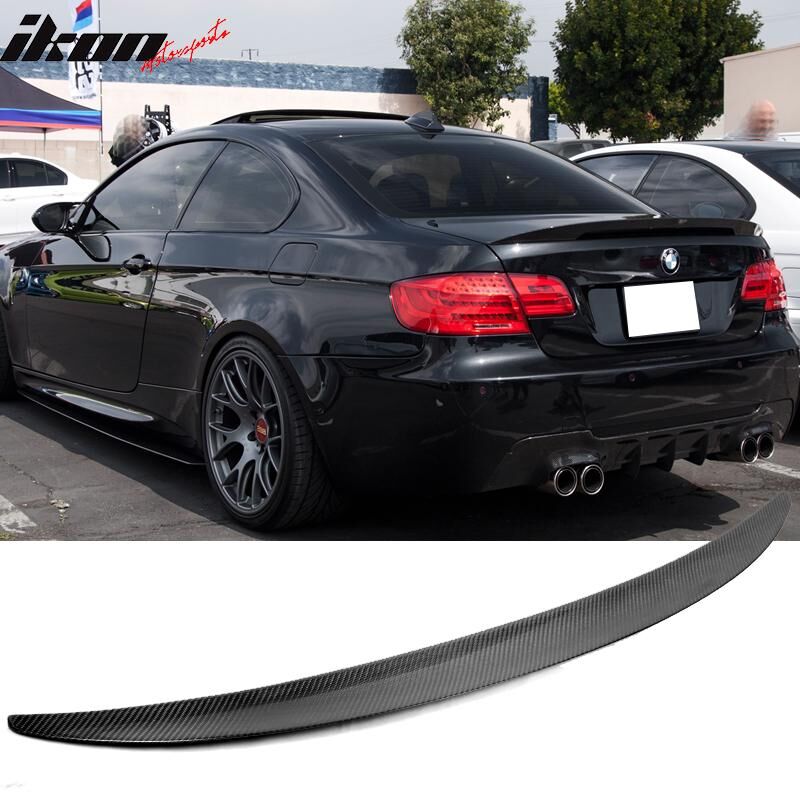 2007-2011 BMW 3-Series E92 Coupe Carbon Fiber Performance Trunk Lip Spoiler/Wing