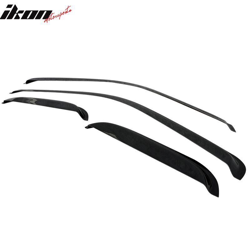 1999-2016 Ford F-250/F-350 Super Duty Extended Cab Acrylic Window Visors 4PC Set