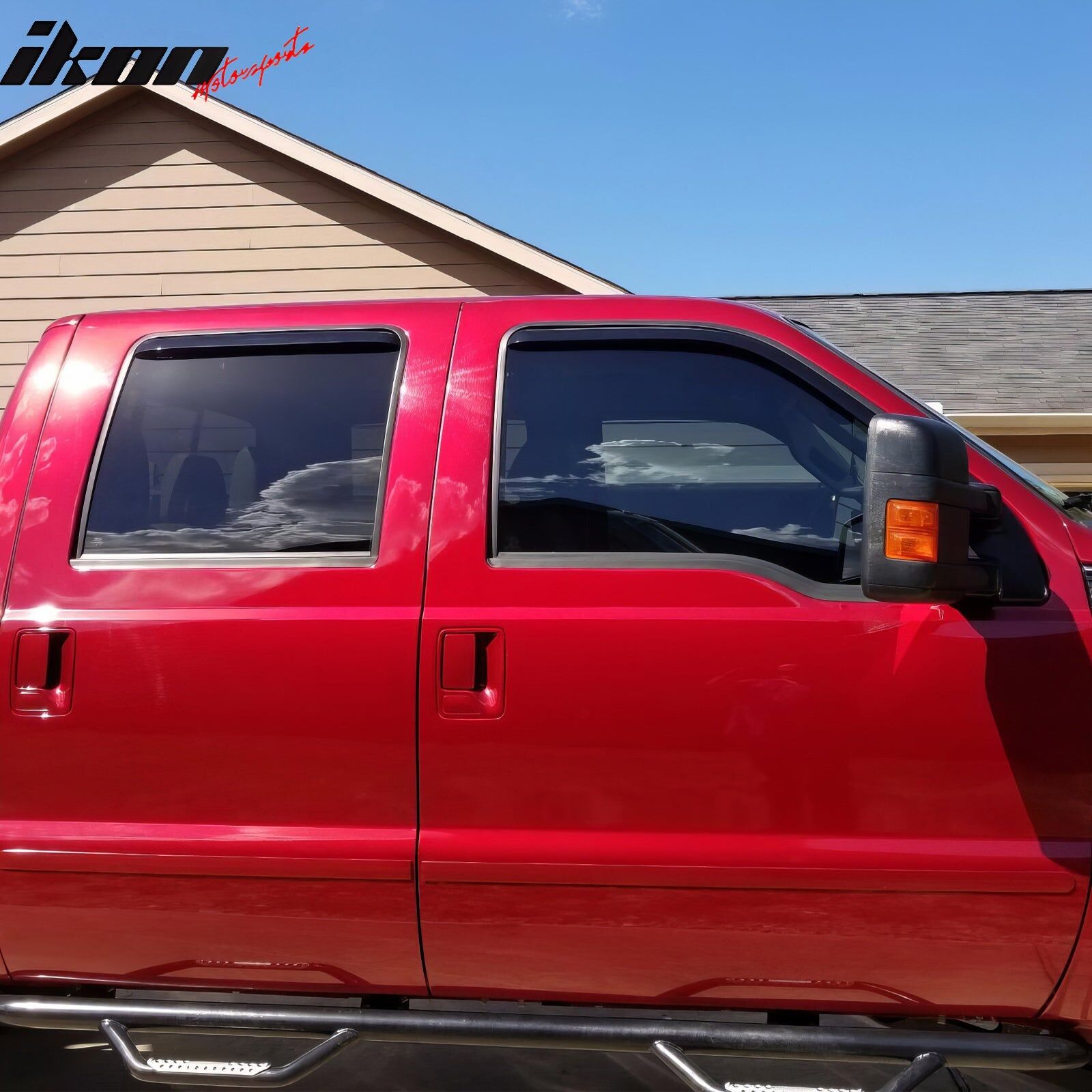 1999-2016 Ford F-250/F-550 Super Duty Crew Cab Window Visors Vent Guard