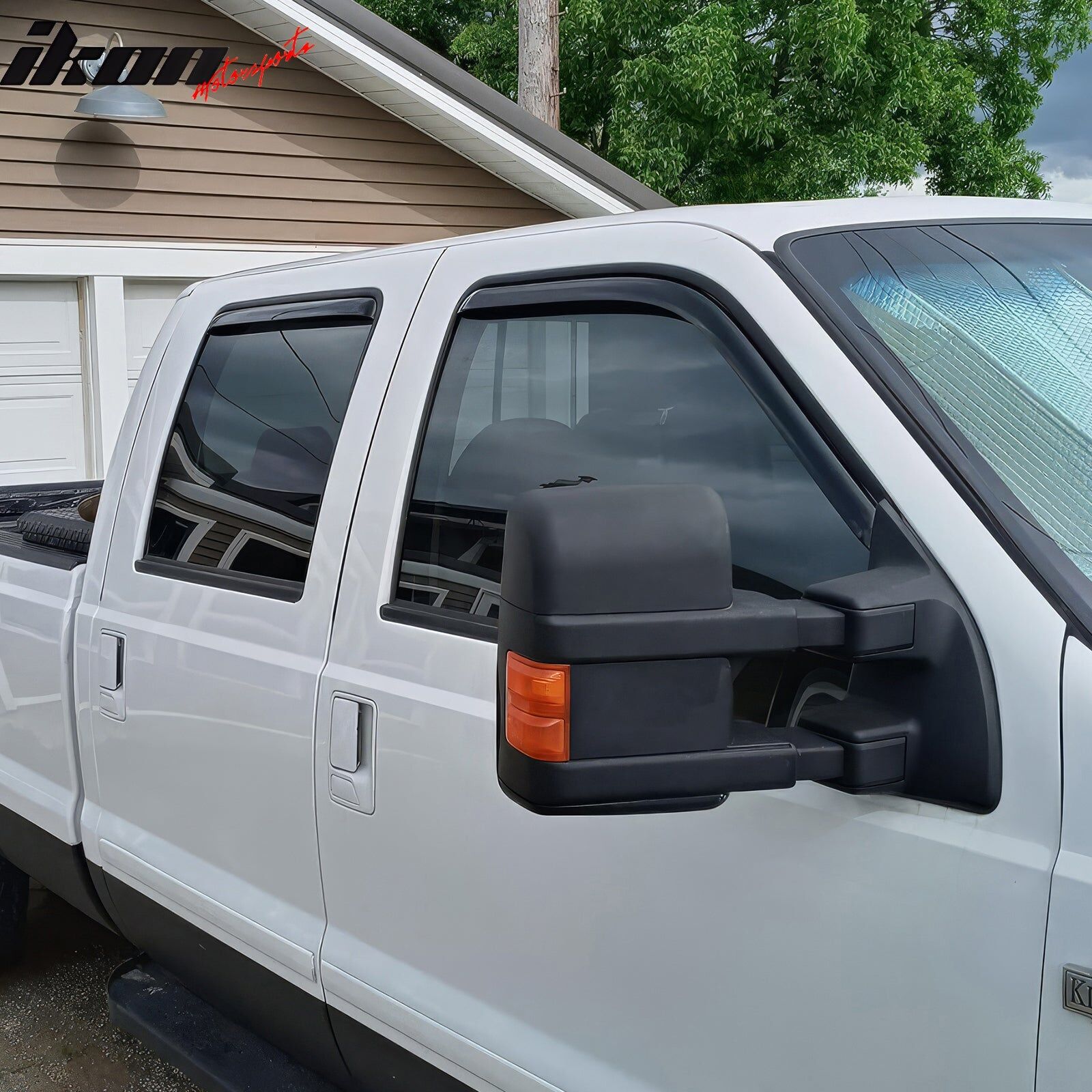 1999-2016 Ford F-250/F-550 Super Duty Crew Cab Window Visors Vent Guard