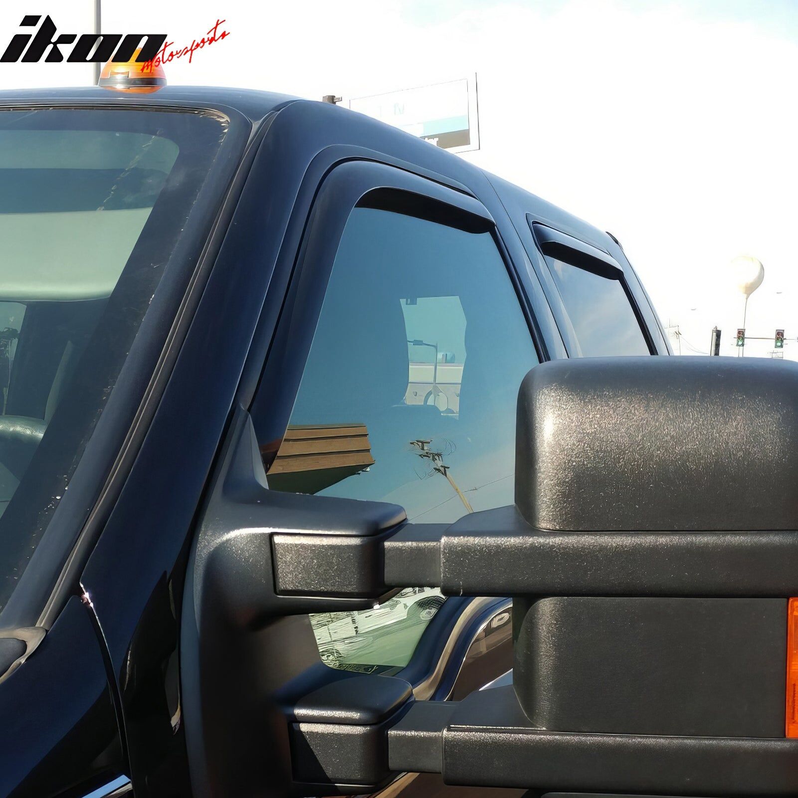 1999-2016 Ford F-250/F-550 Super Duty Crew Cab Window Visors Vent Guard