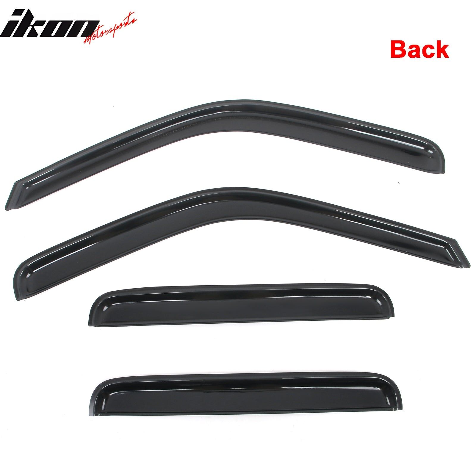 1999-2016 Ford F-250/F-550 Super Duty Crew Cab Window Visors Vent Guard