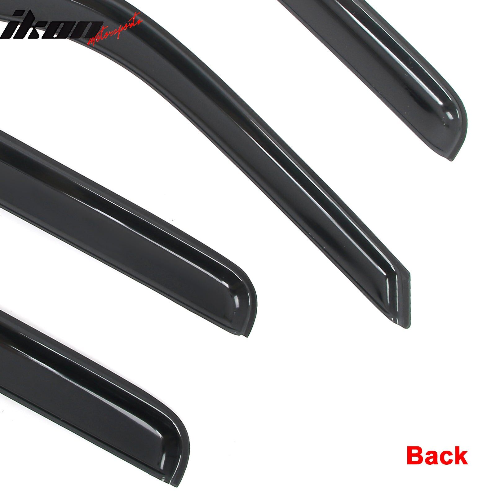 1999-2016 Ford F-250/F-550 Super Duty Crew Cab Window Visors Vent Guard