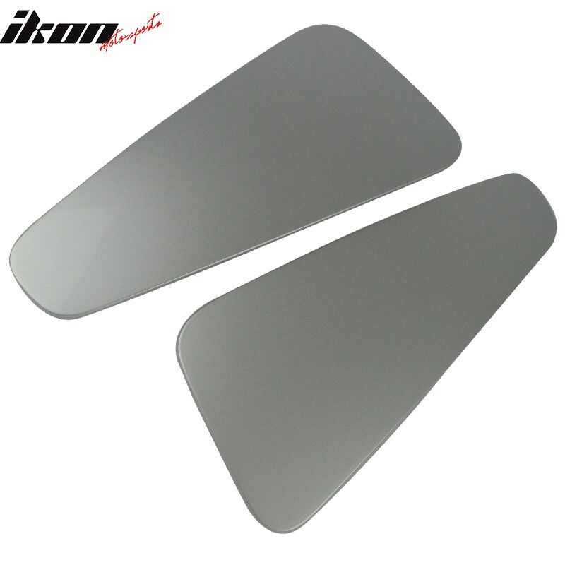 2010-2014 Ford Mustang Rear Quarter Window Panel-Painted UX Ingot Silver Metallic