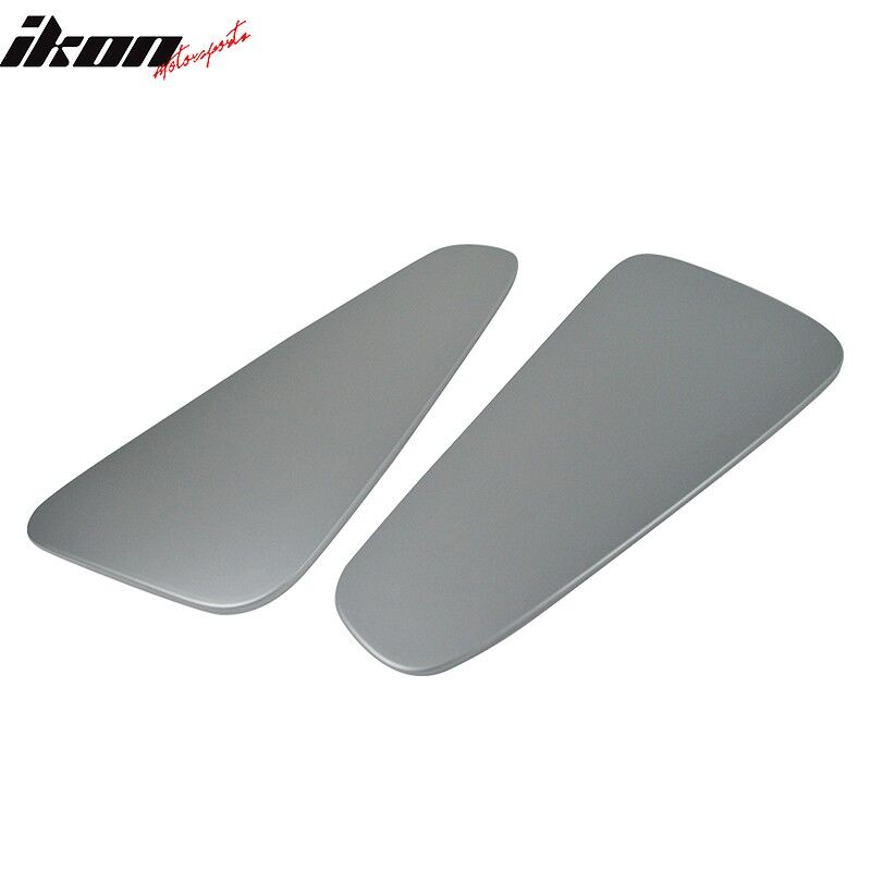 2010-2014 Ford Mustang Rear Quarter Window Panel-Painted UX Ingot Silver Metallic
