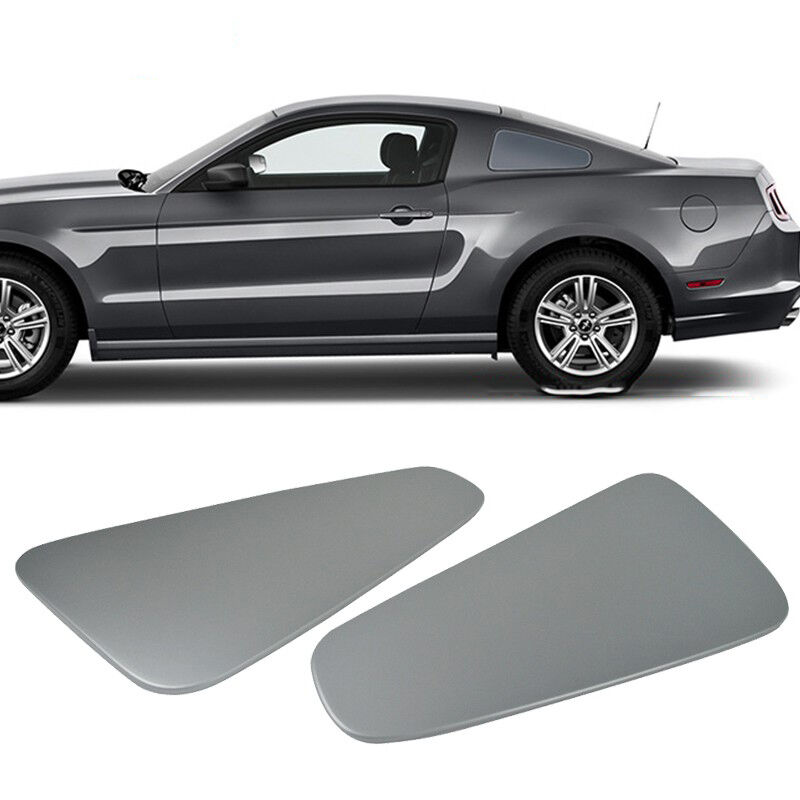2010-2014 Ford Mustang Rear Quarter Window Panel-Painted UX Ingot Silver Metallic - WDL-FM10GT350-UX