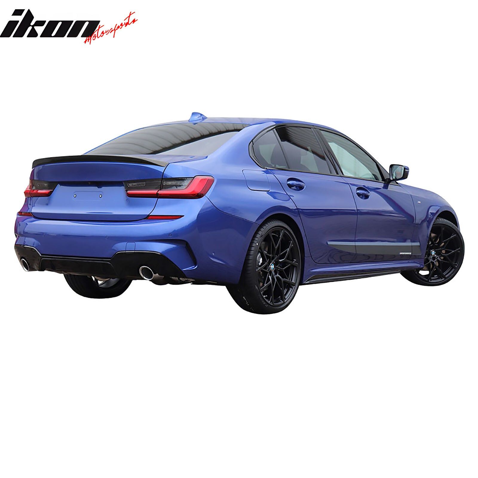 2019-2024 BMW 3-Series G20 ABS-Plastic Rear Spoiler Wing Pre-Painted Aventurinrot III Metallic