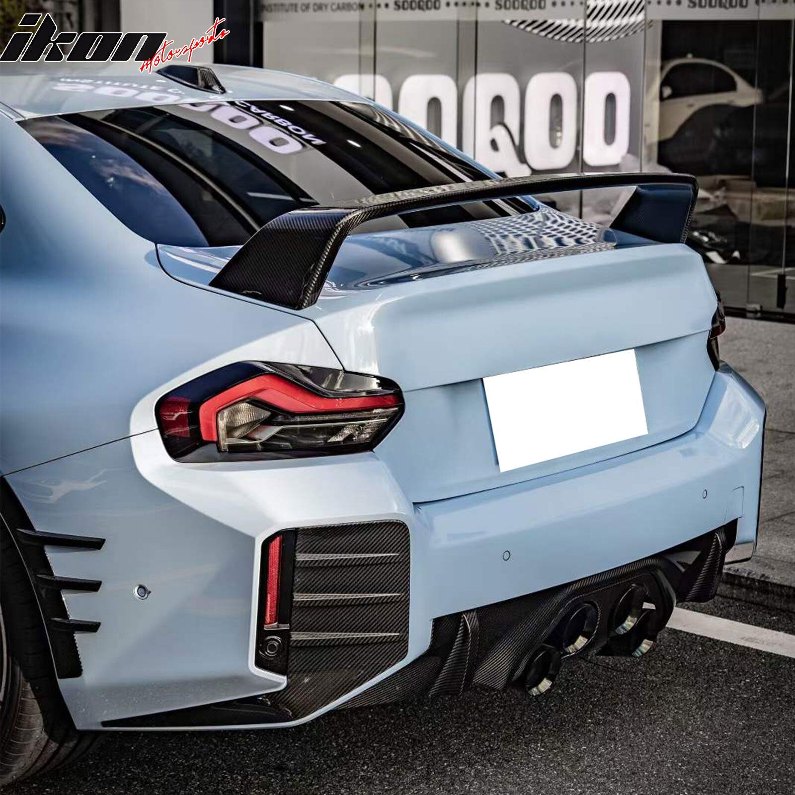 2023-2024 BMW M2 G87 M-Performance ABS-Plastic Rear Spoiler Wing