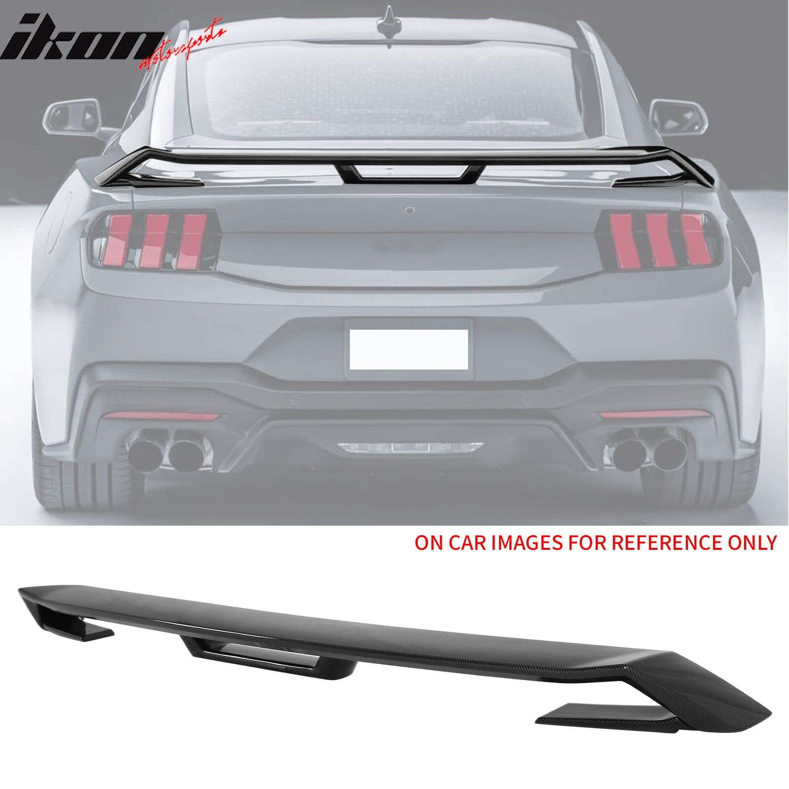 2024-2026 Ford Mustang OE GT Performance ABS-Plastic Rear Spoiler Wing