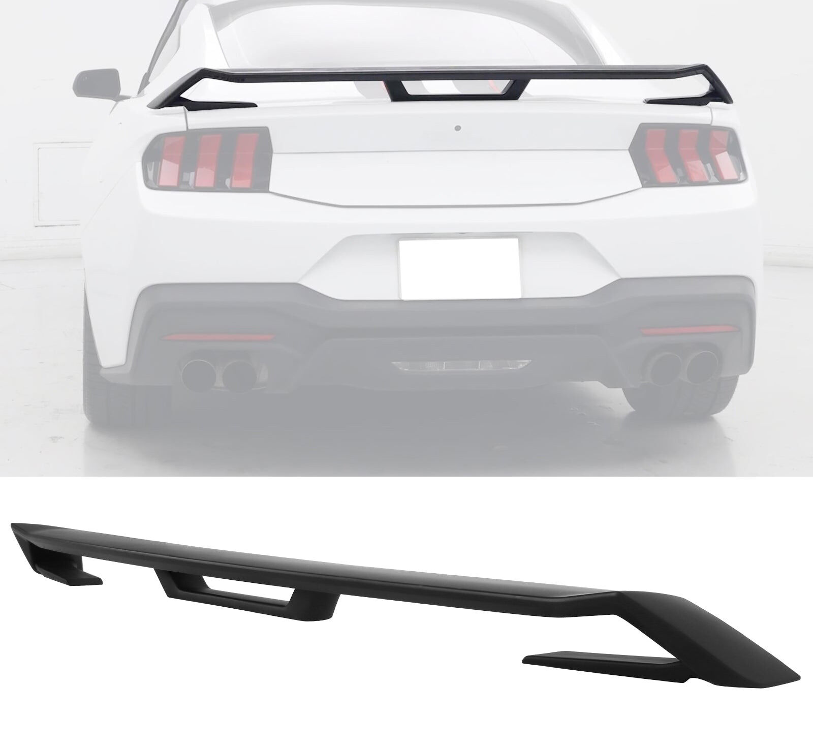 2024-2026 Ford Mustang OE GT Performance ABS-Plastic Rear Spoiler Wing - AST-FM24GTP-A