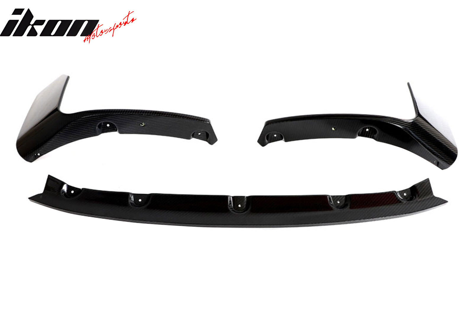 2023-2025 BMW M2 G87 M-Performance Carbon Fiber Front Bumper Lip 3PCS