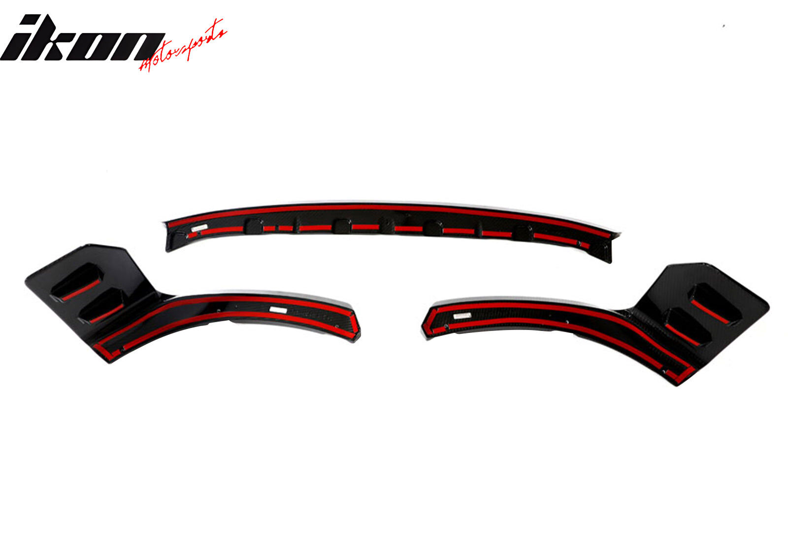 2023-2025 BMW M2 G87 M-Performance Carbon Fiber Front Bumper Lip 3PCS