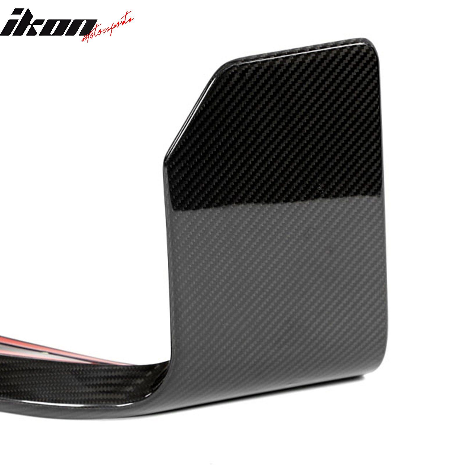 2023-2025 BMW M2 G87 M-Performance Carbon Fiber Front Bumper Lip 3PCS