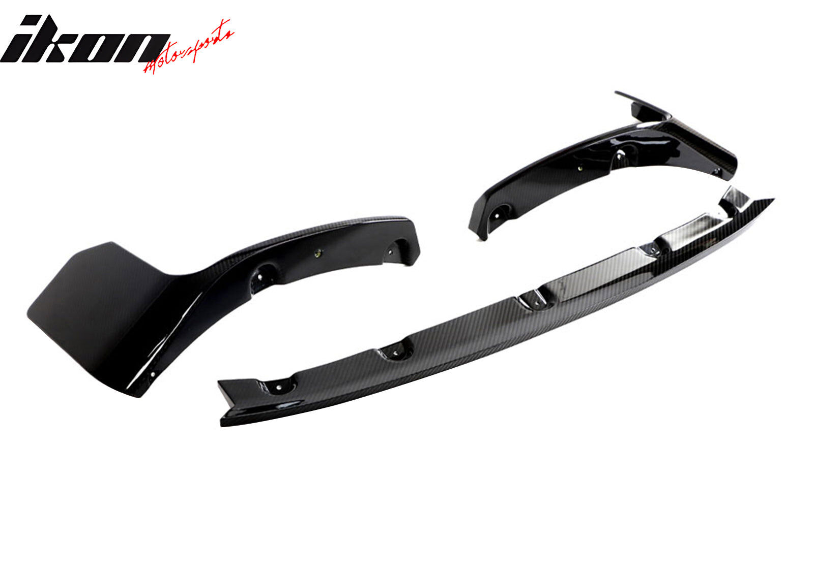 2023-2025 BMW M2 G87 M-Performance Carbon Fiber Front Bumper Lip 3PCS