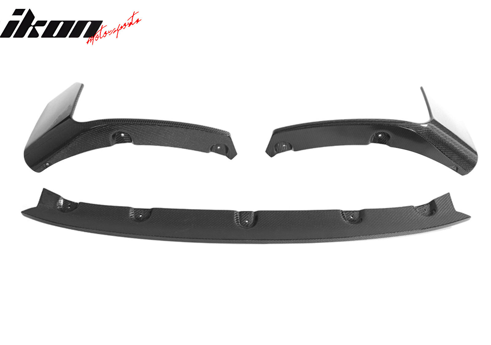 2023-2025 BMW M2 G87 M-Performance Carbon Fiber Front Bumper Lip 3PCS