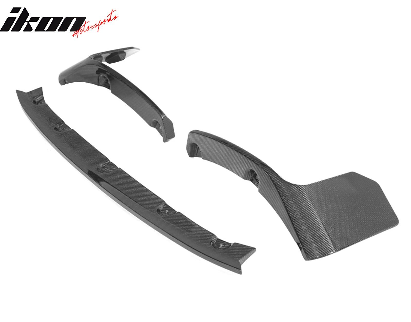 2023-2025 BMW M2 G87 M-Performance Carbon Fiber Front Bumper Lip 3PCS