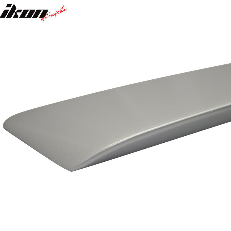 2007-2013 Mercedes Benz S-Class W221 ABS-Plastic Rear Spoiler Wing + Roof Spoiler Pre-Painted #775 Iridium Silver Metallic