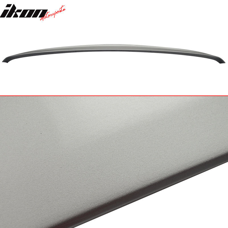 2007-2013 Mercedes Benz S-Class W221 ABS-Plastic Rear Spoiler Wing + Roof Spoiler Pre-Painted #775 Iridium Silver Metallic