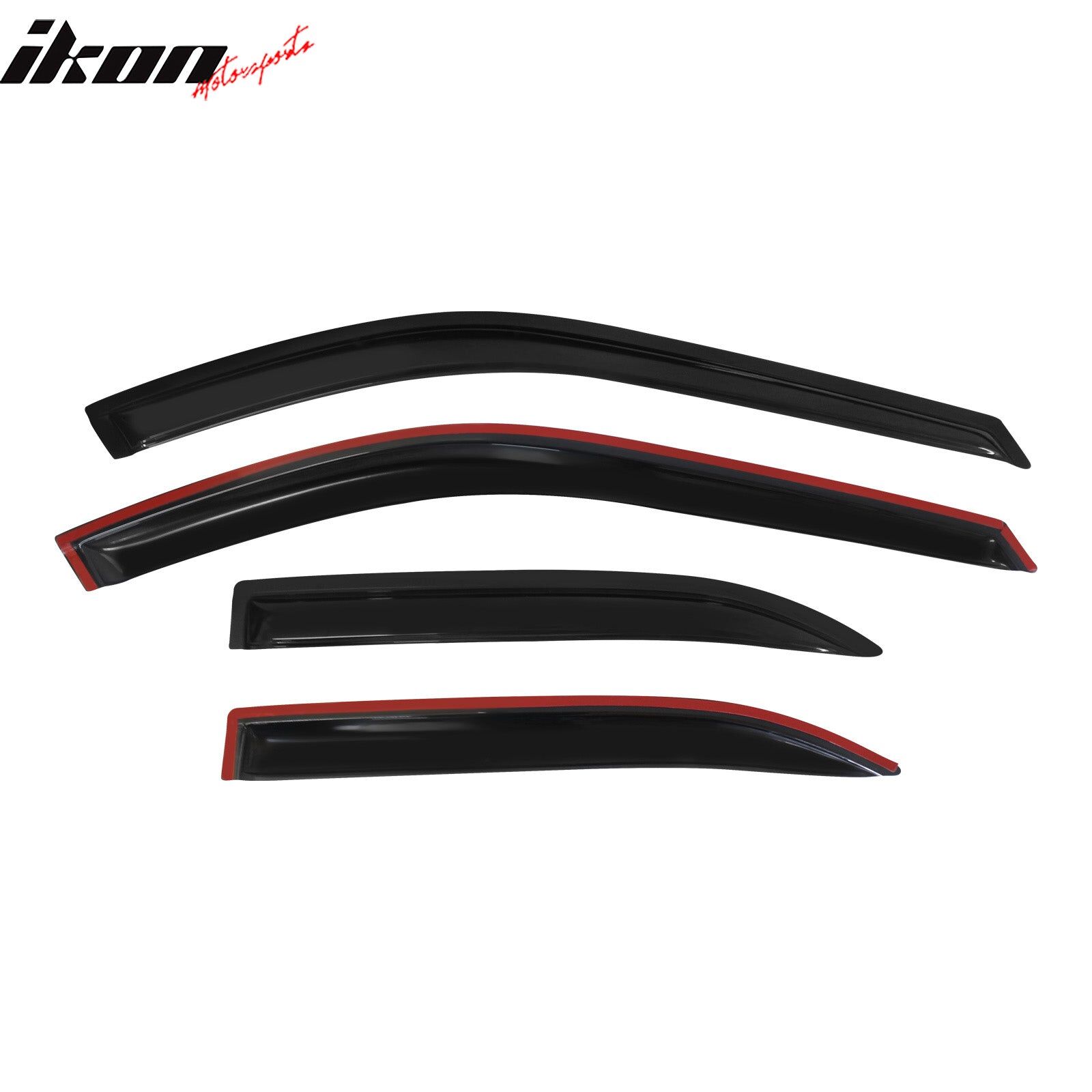 1996-1997 Honda Accord Mugen-Style Polypropylene Front Bumper Lip + Sun Window Visor