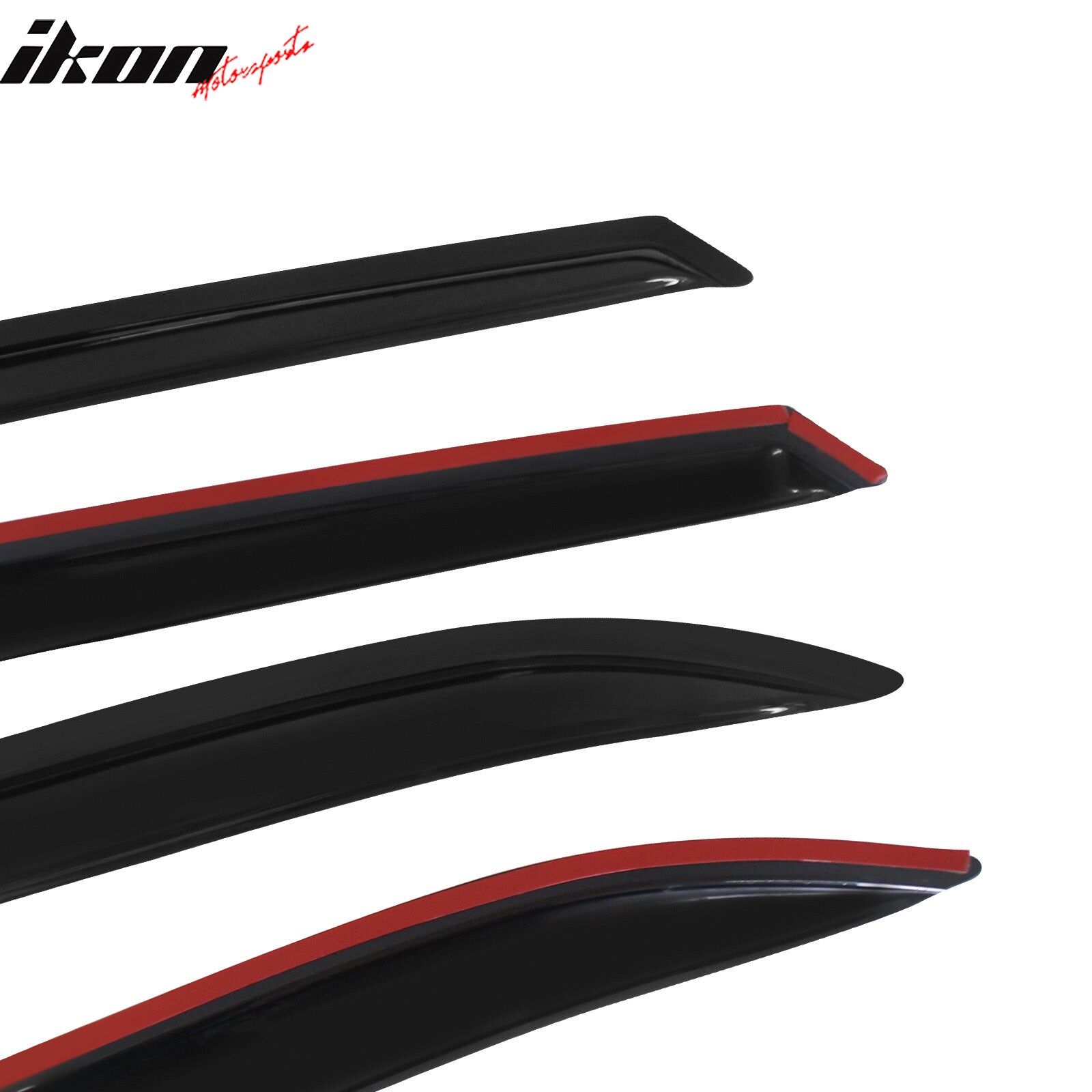 1996-1997 Honda Accord Mugen-Style Polypropylene Front Bumper Lip + Sun Window Visor