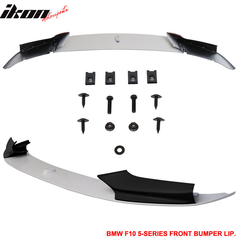 2011-2016 BMW 5-Series F10 Performance Polypropylene Front Bumper Lip