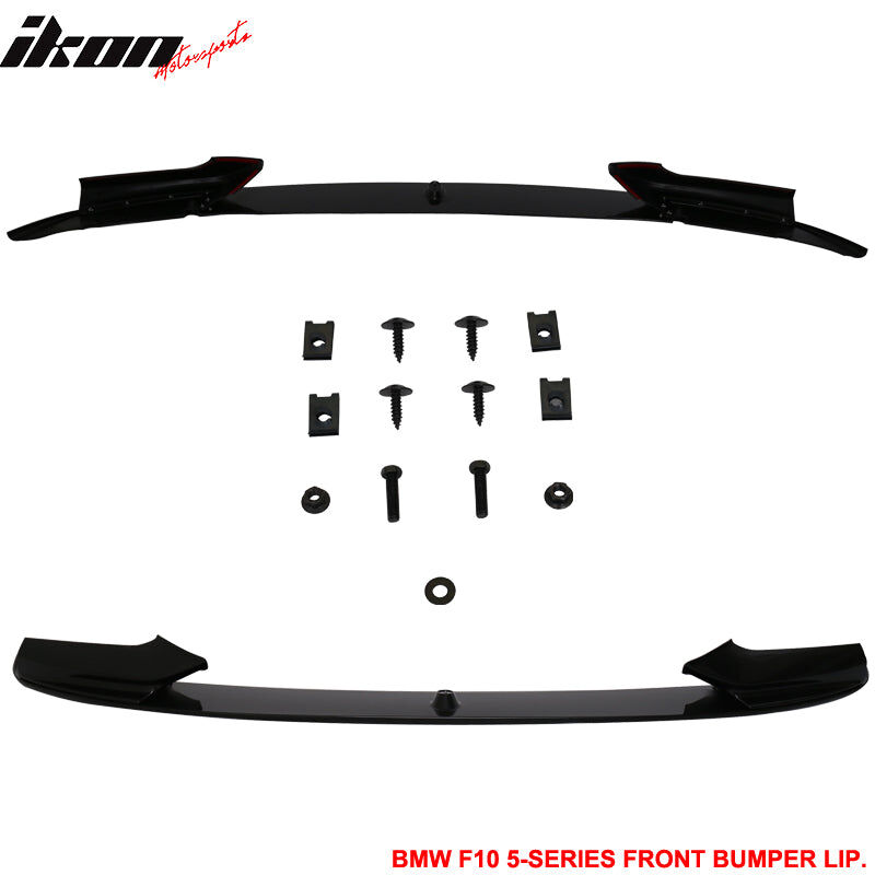 2011-2016 BMW 5-Series F10 Performance Polypropylene Front Bumper Lip