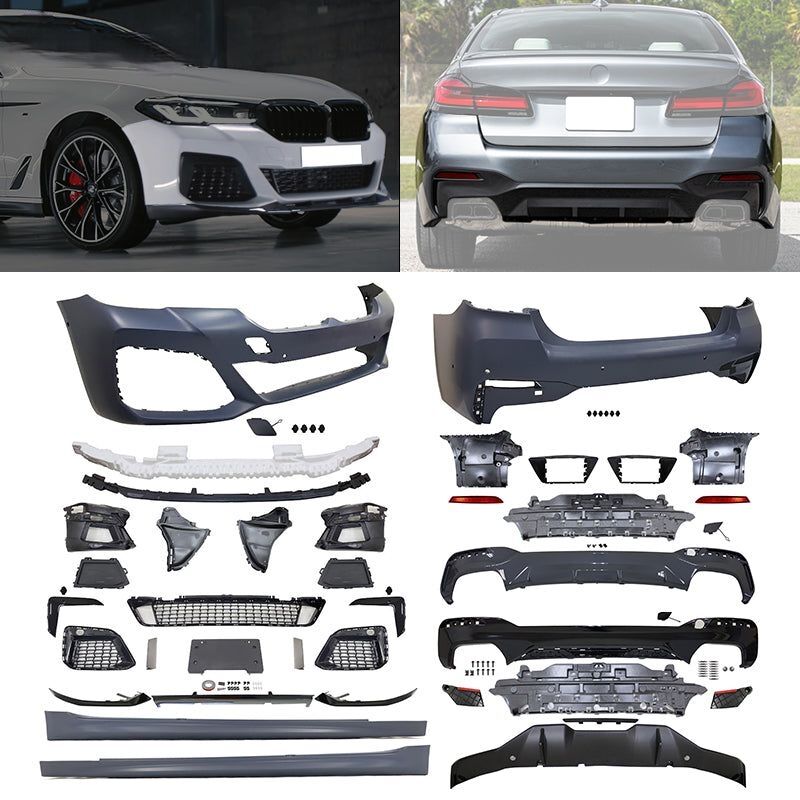2021-2023 BMW 5-Series G30 M550/M Performance Type 2-Style Polypropylene Body Kit - CB-A012790