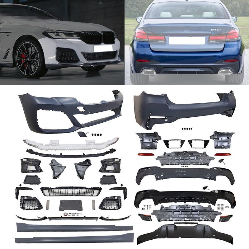 2021-2023 BMW 5-Series G30 M550/M-Tech/M Performance Type 2-Style Polypropylene Body Kit - CB-A012792