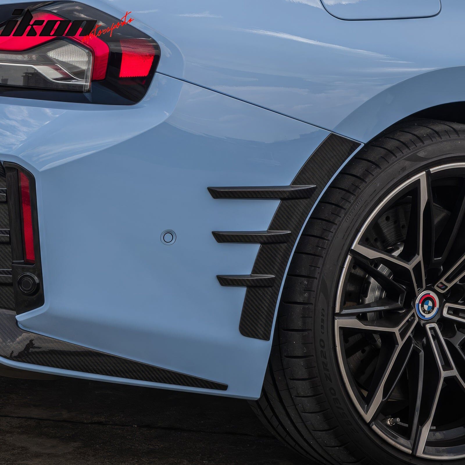 2023-2024 BMW M2 G87 M-Performance Dry Carbon Fiber Fender Spats