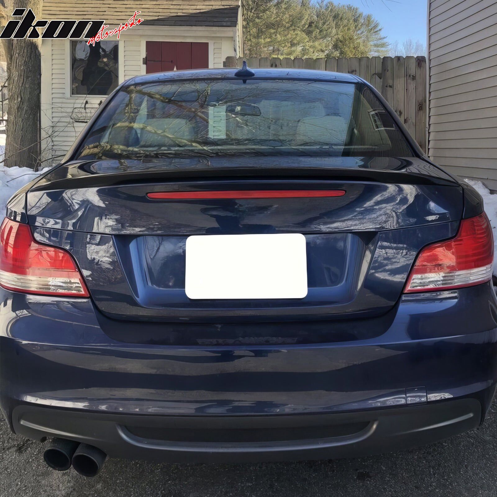 2007-2011 BMW 1-Series E82 Coupe Performance Carbon Fiber Rear Spoiler Wing