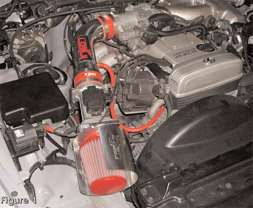 1992-1995 Lexus GS300 V6 3.0L Injen Short-Ram Intake System - INJ-IS2083P