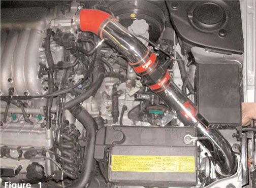 2003-2004 Hyundai Tiburon V6 2.7L Injen Cold Air Intake System