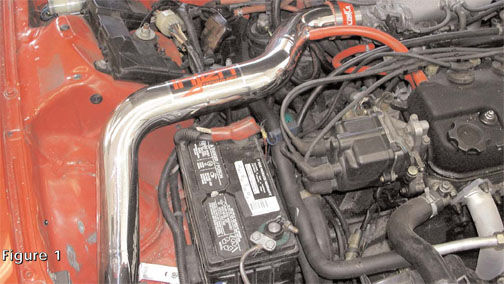 1989-1991 Honda CRX Si L4 1.6L Injen Cold Air Intake System - INJ-RD1500P