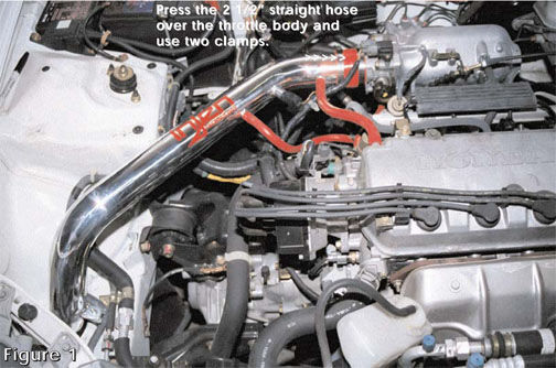 1999-2000 Honda Civic EL EX HX L4 1.6L Injen Cold Air Intake System