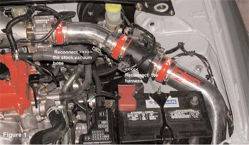2002-2006 Nissan Sentra L4 2.5L Injen Cold Air Intake System