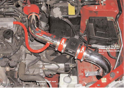 2001-2003 Mazda Protege 5 L4 2.0L Injen Cold Air Intake System