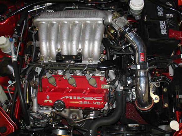 2006-2007 Mitsubishi Eclipse V6 3.8L Injen Cold Air Intake System