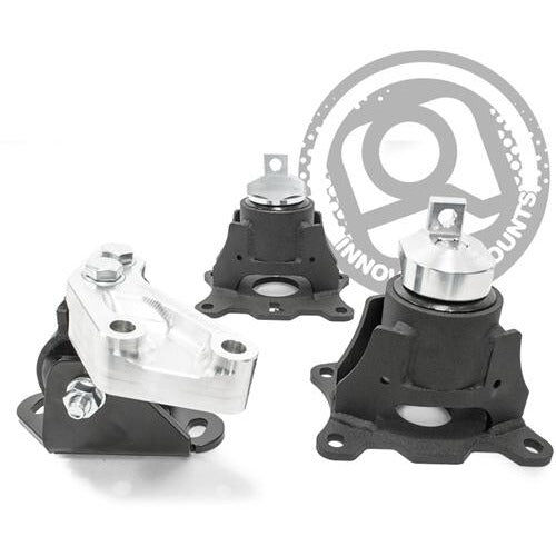 03-07 Accord V6 04-08 Tl 10-14 TSX V6 Replacement Mount Kit For J-Series Manual Automatic 400-500HP 85A Grey by Innovative Mounts