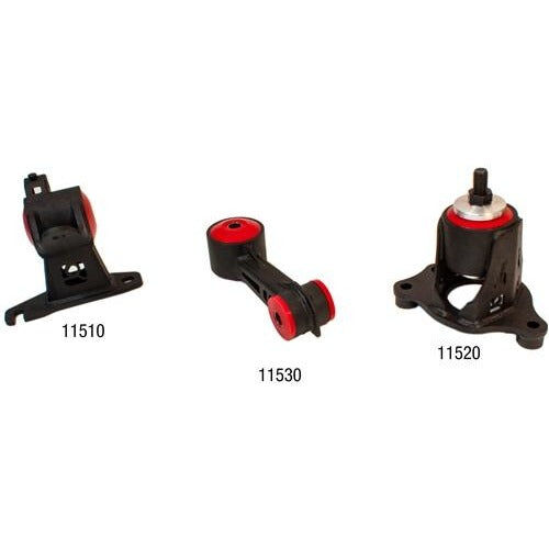 11-15 CR-Z Replacement Mount Kit Lea/Cvt Manual And Automatic 500+HP 95A Red Innovative Mounts - 11550-95A