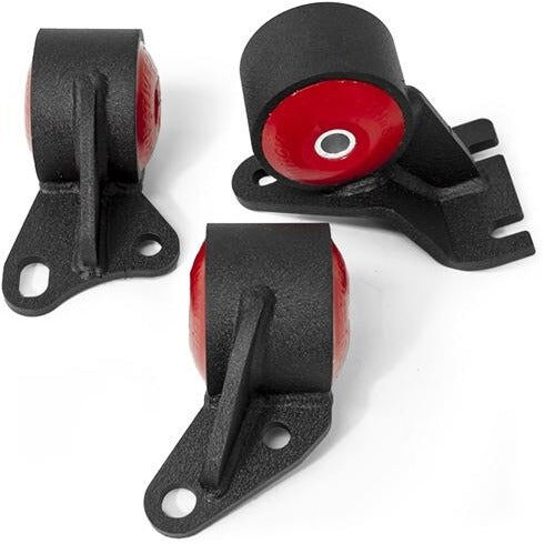 88-91 Civic/CRX Replacement Mount Kit D-Series Cable 250-400HP 75A Black Innovative Mounts - 19151-75A